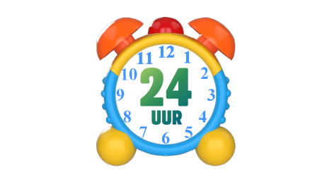 24 uur